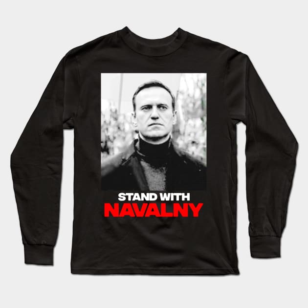 Stand With Navalny Long Sleeve T-Shirt by gulymaiden